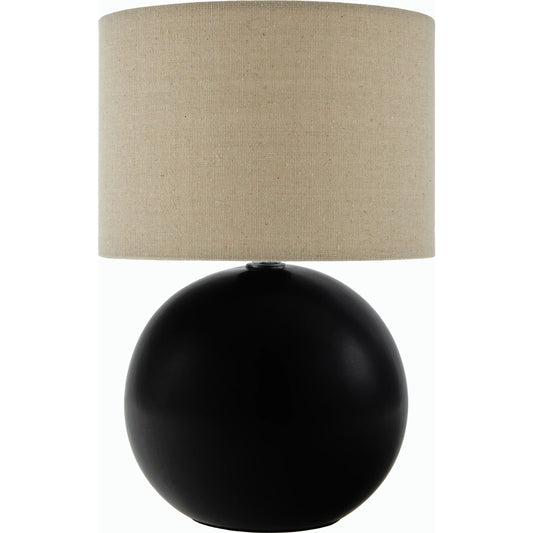 Elio Table Lamp - 538084 by Livabliss in glazed. Made from ceramic, linen, polyester in a modern style.