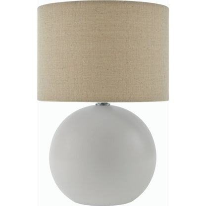 Elio Table Lamp - 538084 by Livabliss in glazed. Made from ceramic, linen, polyester in a modern style.