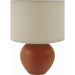 Elio Table Lamp - 538095 by Livabliss in glazed. Made from ceramic, linen, polyester in a cottage & farmhouse style.