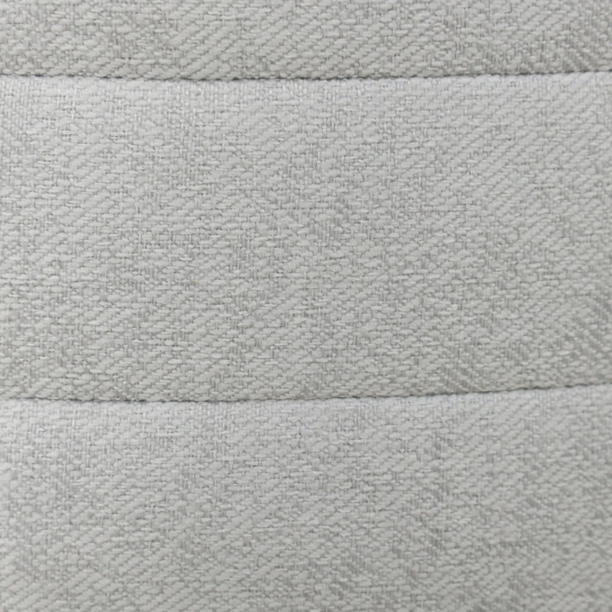 Elio Storage Ottoman by LH Imports in platinum and matte black. Made from metal, foam, 100% polyester fabric in a transitional style.