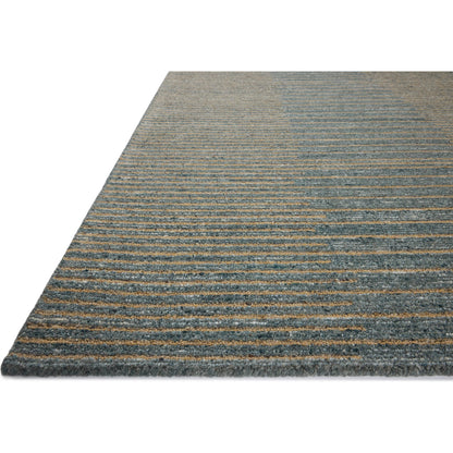 Elias ELA-03 Rug by Loloi in slate, natural. Made from 100% wool in a unique style.