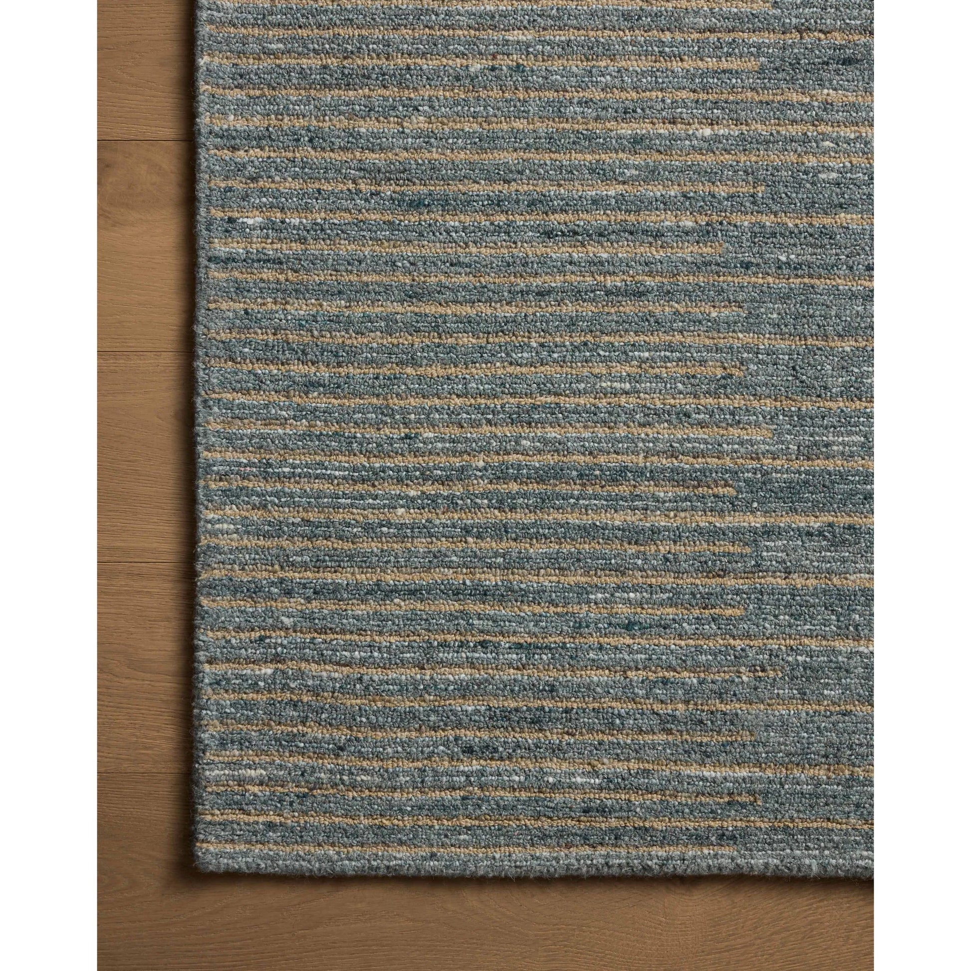 Elias ELA-03 Rug by Loloi in slate, natural. Made from 100% wool in a unique style.