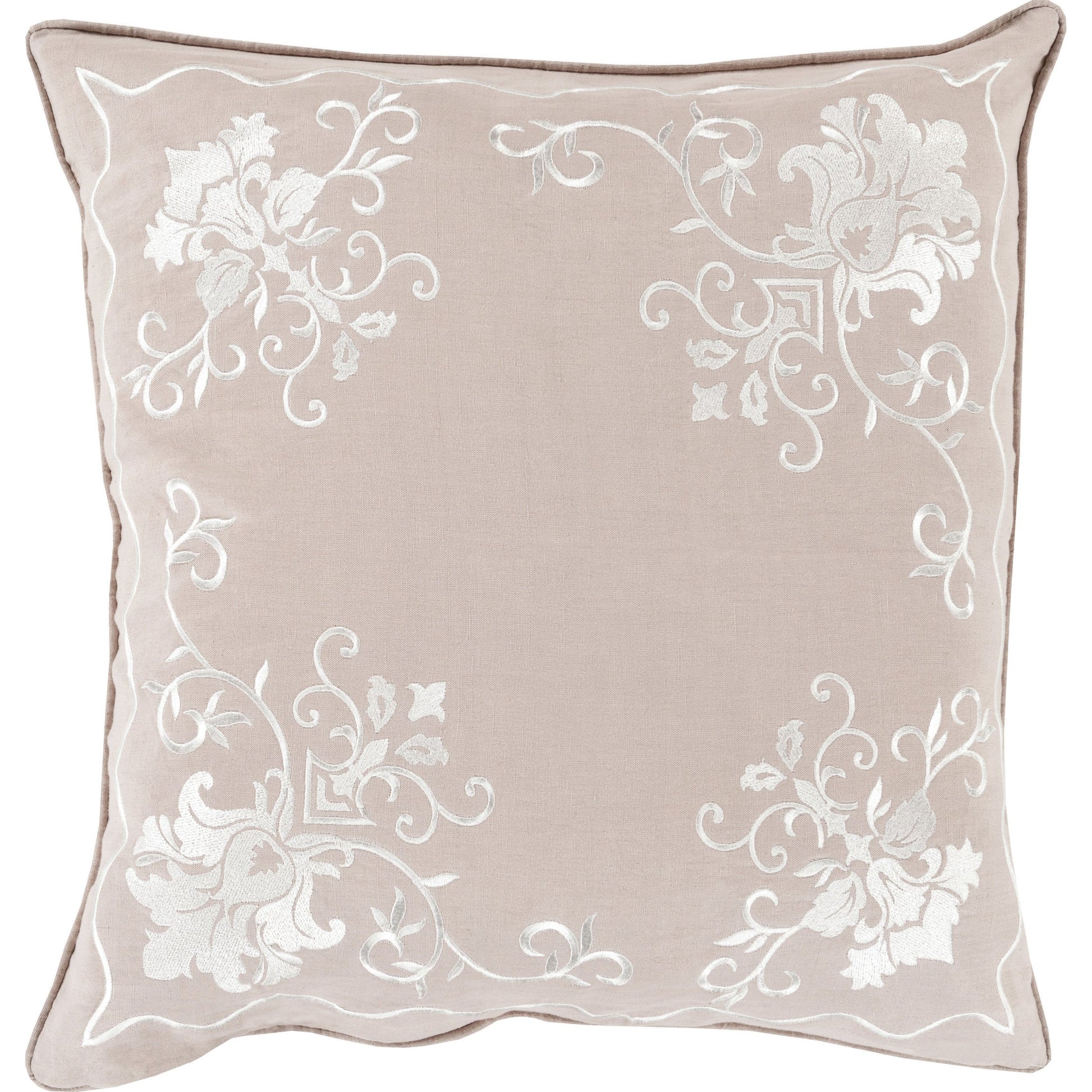 Eloise Pillow - 13445 by Surya. Made from 100% linen in a traditional style.