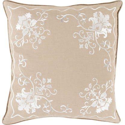 Eloise Pillow - 13445 by Surya. Made from 100% linen in a traditional style.