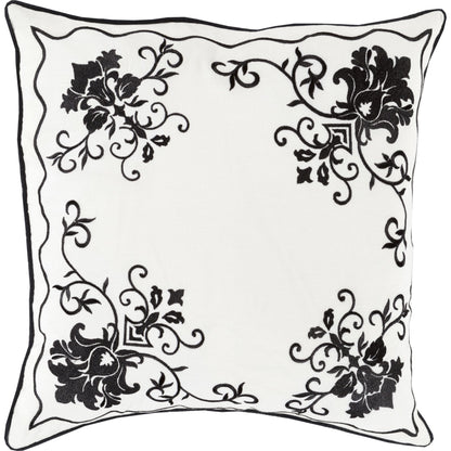 Eloise Pillow - 13445 by Surya. Made from 100% linen in a traditional style.