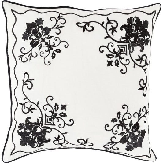 Eloise Pillow - 13445 by Surya. Made from 100% linen in a traditional style.