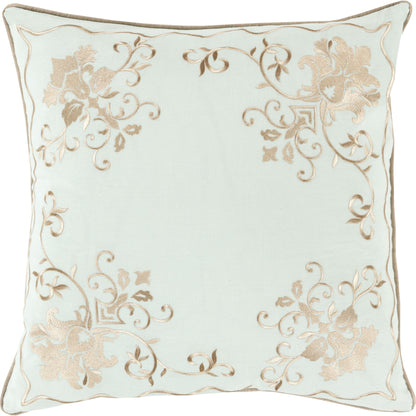Eloise Pillow - 13445 by Surya. Made from 100% linen in a traditional style.