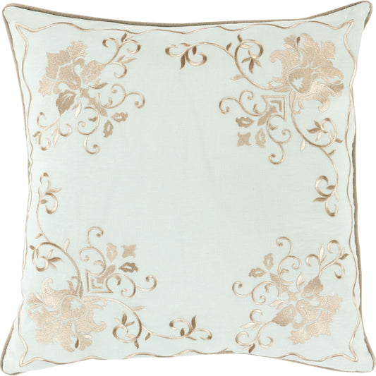 Eloise Pillow - 13445 by Surya. Made from 100% linen in a traditional style.