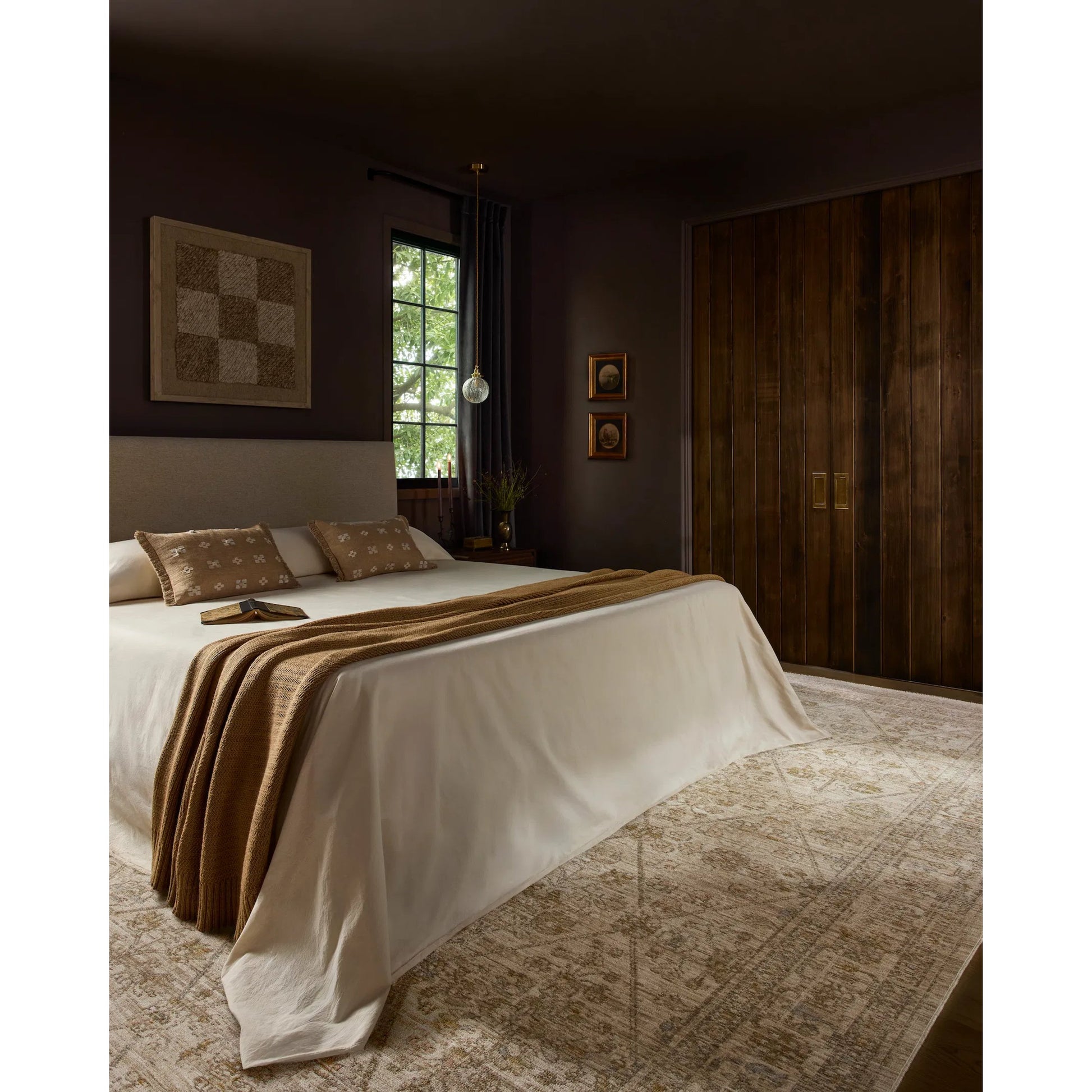 Elora ELR-01 Rug by Loloi in ivory, multi. Made from 100% space dyed polyester in a unique style.