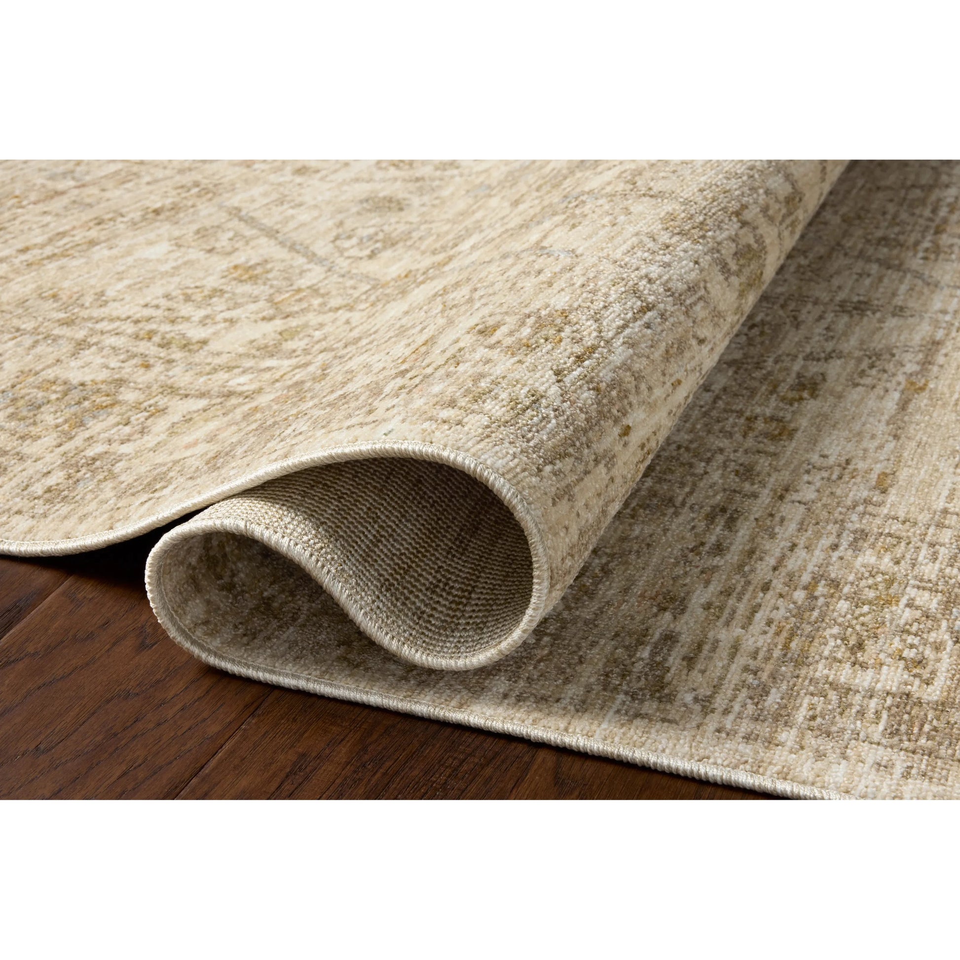 Elora ELR-01 Rug by Loloi in ivory, multi. Made from 100% space dyed polyester in a unique style.
