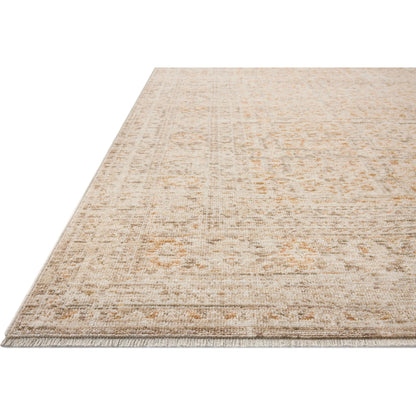 Elora ELR-03 Rug by Loloi in natural, terracotta. Made from 100% space dyed polyester in a unique style.