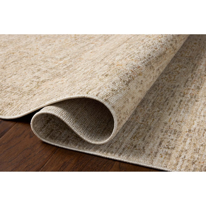 Elora ELR-03 Rug by Loloi in natural, terracotta. Made from 100% space dyed polyester in a unique style.