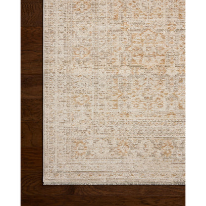 Elora ELR-03 Rug by Loloi in natural, terracotta. Made from 100% space dyed polyester in a unique style.