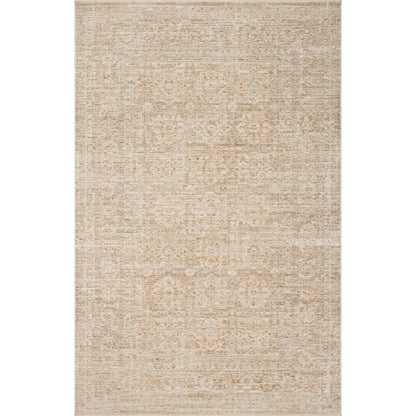 Elora ELR-03 Rug by Loloi in natural, terracotta. Made from 100% space dyed polyester in a unique style