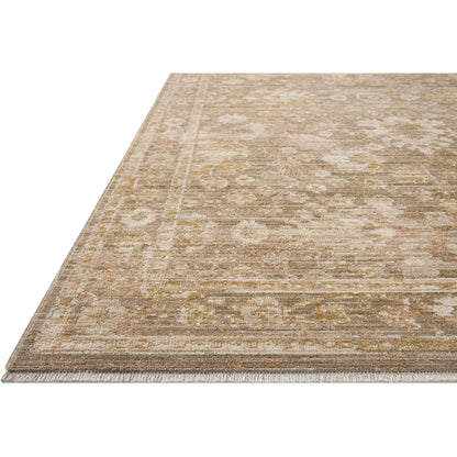 Elora ELR-04 Rug by Loloi in bark, spice. Made from 100% space dyed polyester in a unique style.