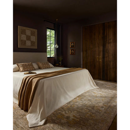 Elora ELR-04 Rug by Loloi in bark, spice. Made from 100% space dyed polyester in a unique style.