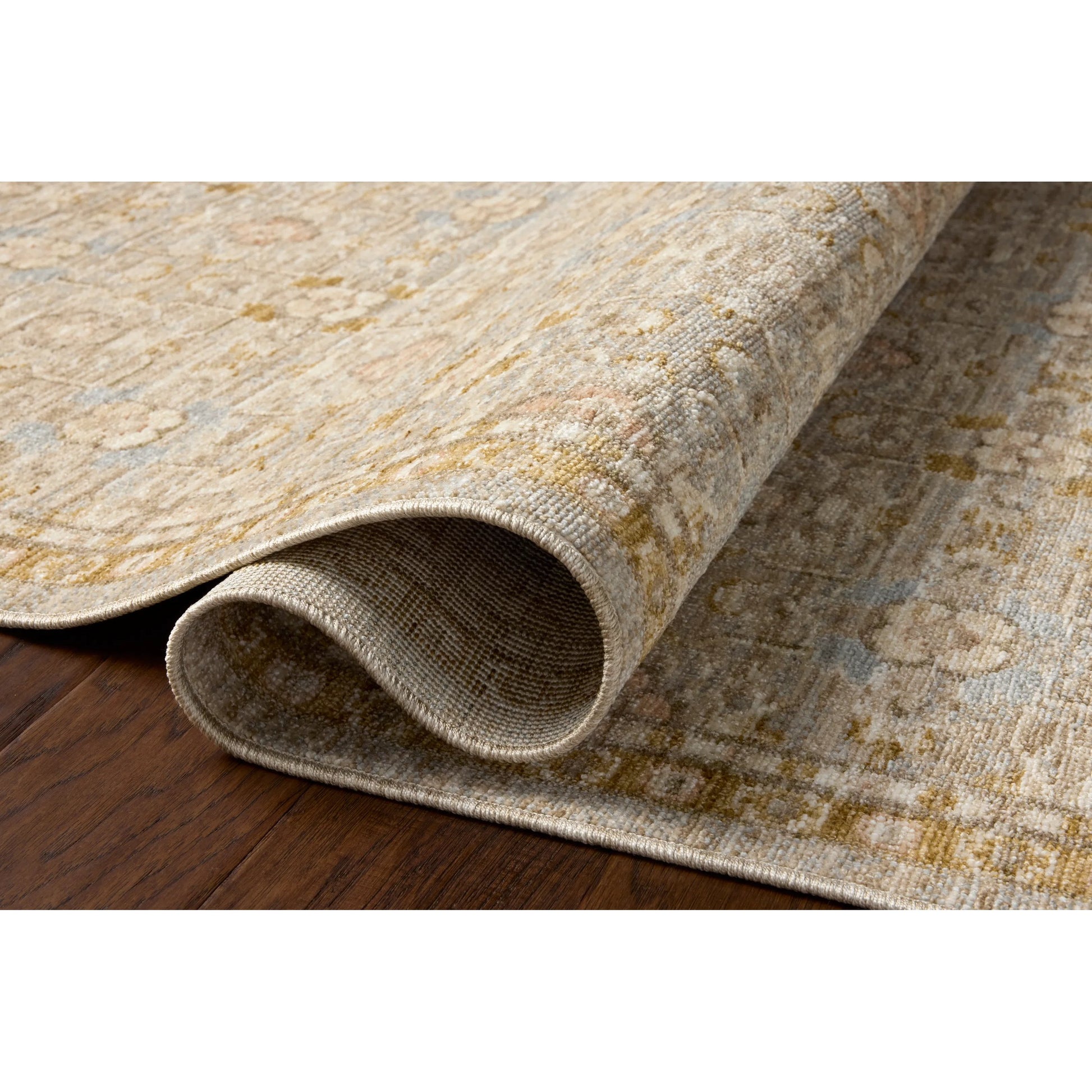 Elora ELR-08 Rug by Loloi in neutral, multi. Made from 100% space dyed polyester in a unique style.