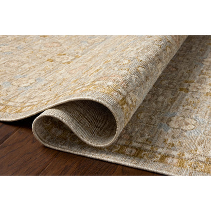 Elora ELR-08 Rug by Loloi in neutral, multi. Made from 100% space dyed polyester in a unique style.