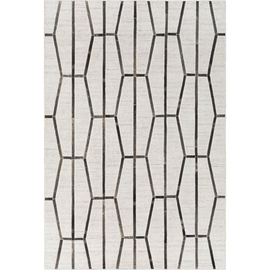Eloquent Rug - 29556 by Surya. Made from 80% viscose, 20% leather in a unique style.