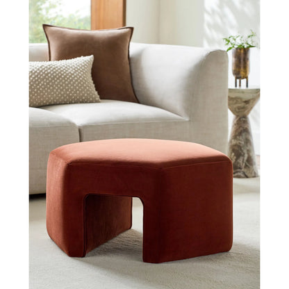 Ellisa Ottoman by Surya. Made from unique in a eclectic & global style.