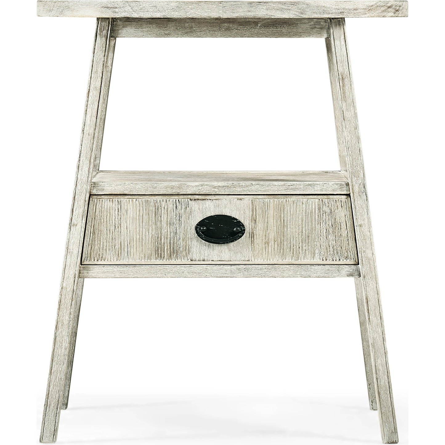 003 SR-846594 | Additional Silo | William Yeoward Bywater Washed Acacia Side Table by Jonathan Charles in white and washed acacia. Made from acacia in a cottage & farmhouse style.