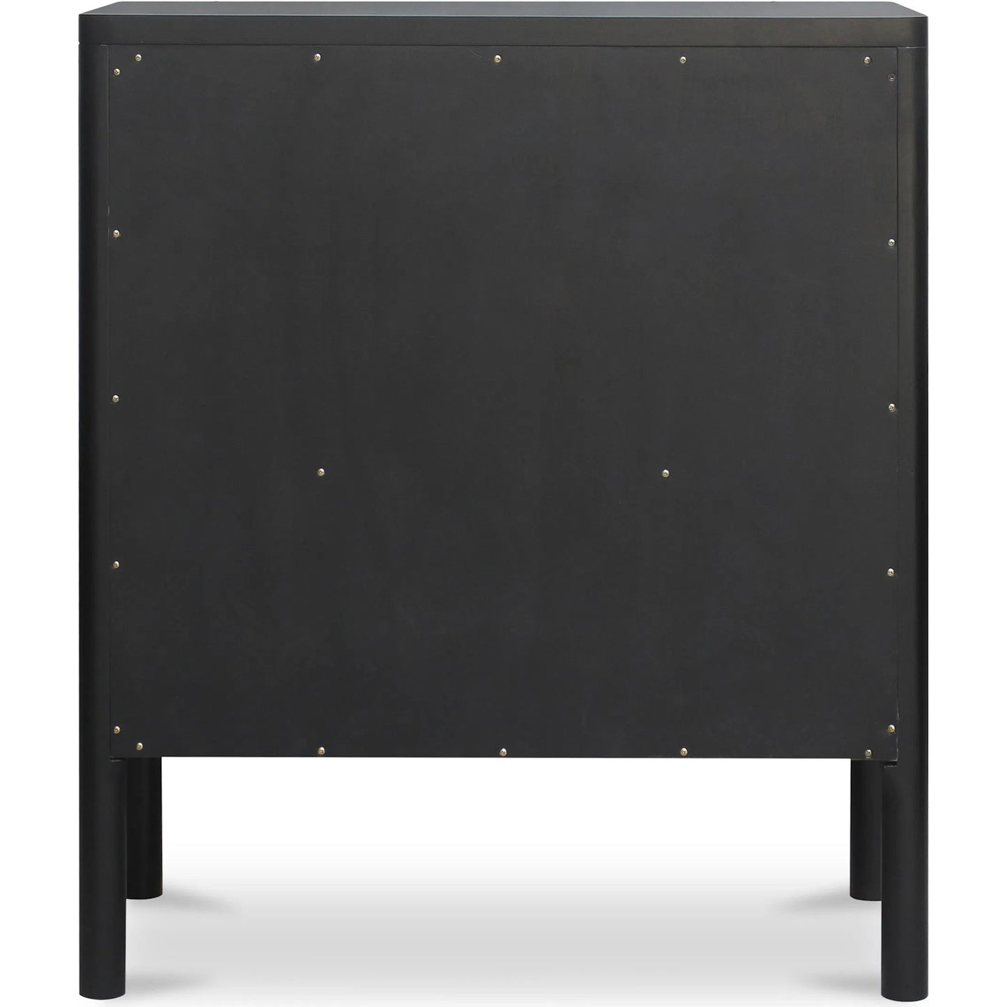 008 SI-2441407 | Additional Silo | Hannah Cabinet by Moe's Home Collection. Made from solid pine leg, oak veneer over mdf shelf, back panel, mdf door front, top, side panel, tempered glass, metal in a modern style.