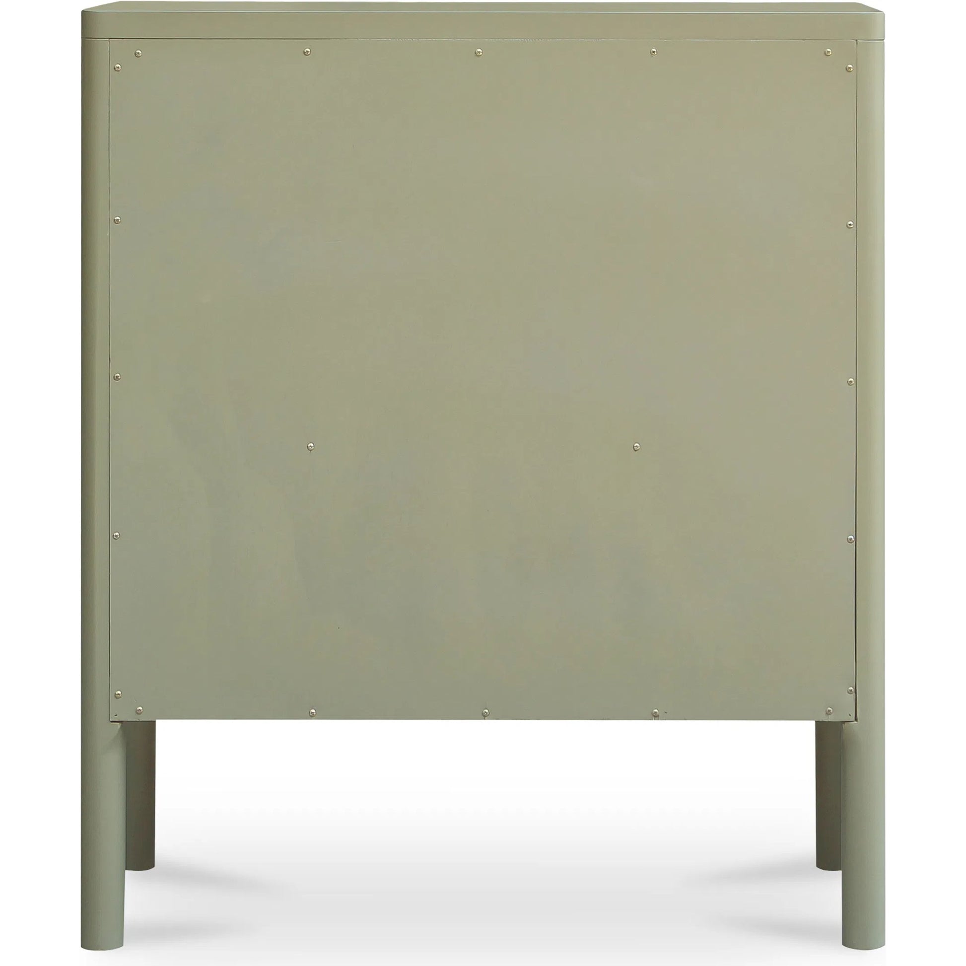 Hannah Cabinet by Moe's Home Collection. Made from solid pine leg, oak veneer over mdf shelf, back panel, mdf door front, top, side panel, tempered glass, metal in a modern style.