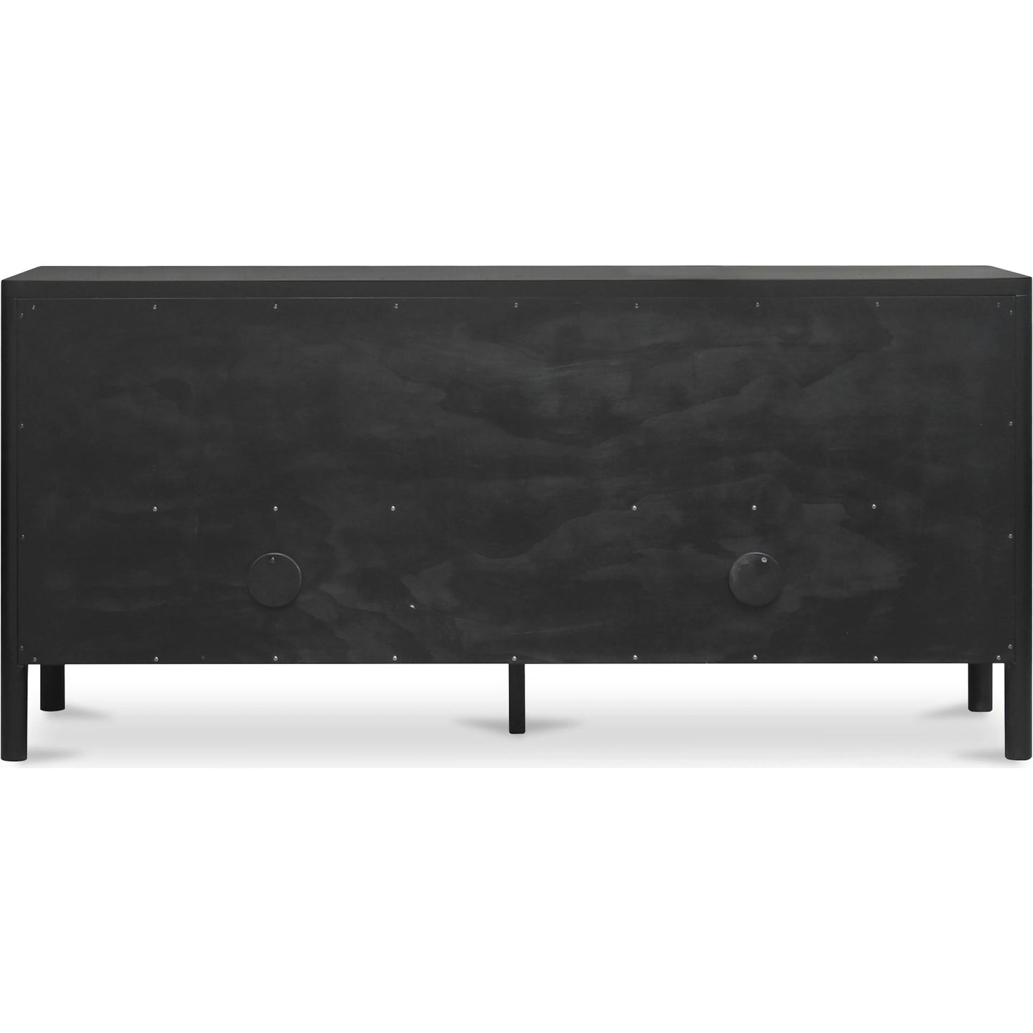 006 SI-2441411 | Additional Silo | Hannah Sideboard by Moe's Home Collection. Made from solid pine leg, oak veneer over mdf shelf, back panel, mdf door front, top, side panel, tempered glass, metal in a modern style.