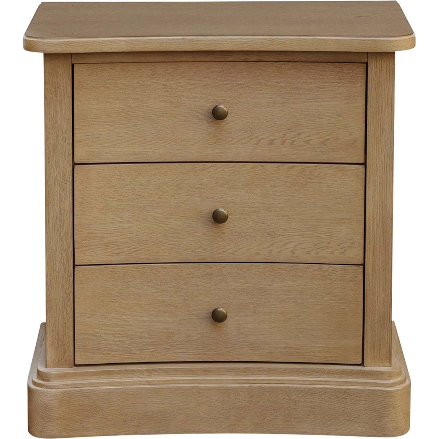 007 SI-2527877 | Primary Silo | Clarence Nightstand by Moe's Home Collection. Made from solid top edge, door frame, outer frame, oak drawer, shelf panel, side, brass handle in a unique style.