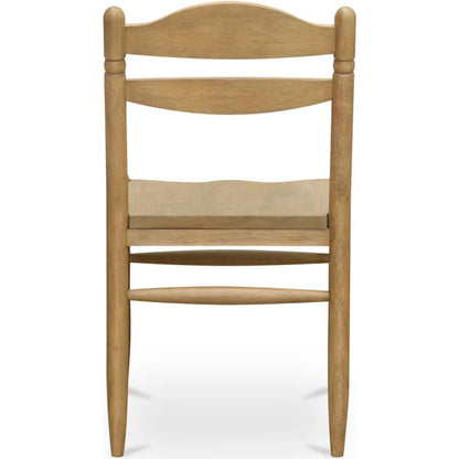 Tate Dining Chair (Set of 2) by Moe's Home Collection in beige and natural. Made from rubber wood, 92% polyester, 8% linen in a unique style.