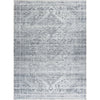 Slate, Pale Blue, Ivory, Gray, Charcoal / 2' x 2'11"