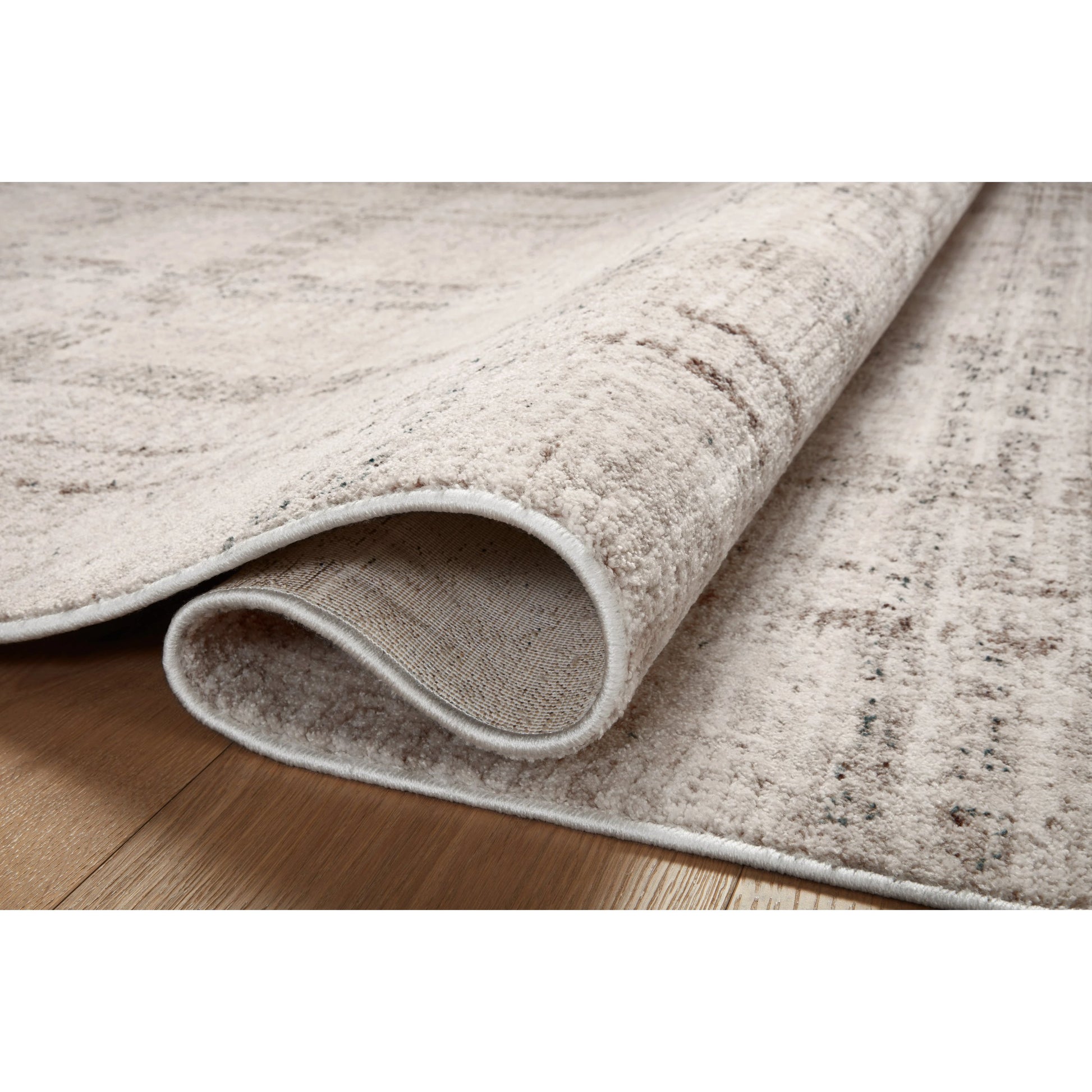 Ember EMB-04 Rug by Angela Rose x Loloi in ivory, multi. Made from 100% polyester in a unique style.