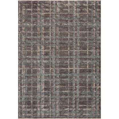 Ember EMB-08 Rug by Angela Rose x Loloi in espresso, multi. Made from 100% polyester in a unique style.