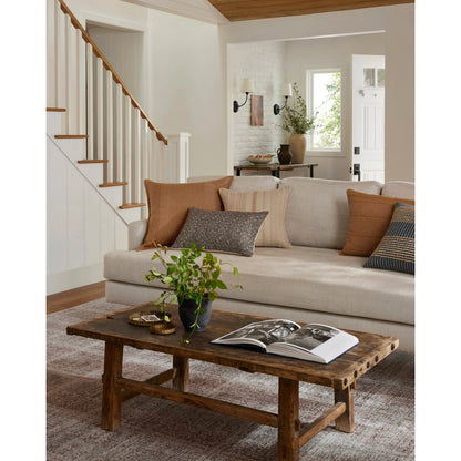 Ember EMB-10 Rug by Angela Rose x Loloi in fog, dove. Made from 100% polyester in a unique style.
