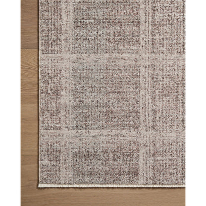 Ember EMB-10 Rug by Angela Rose x Loloi in fog, dove. Made from 100% polyester in a unique style.