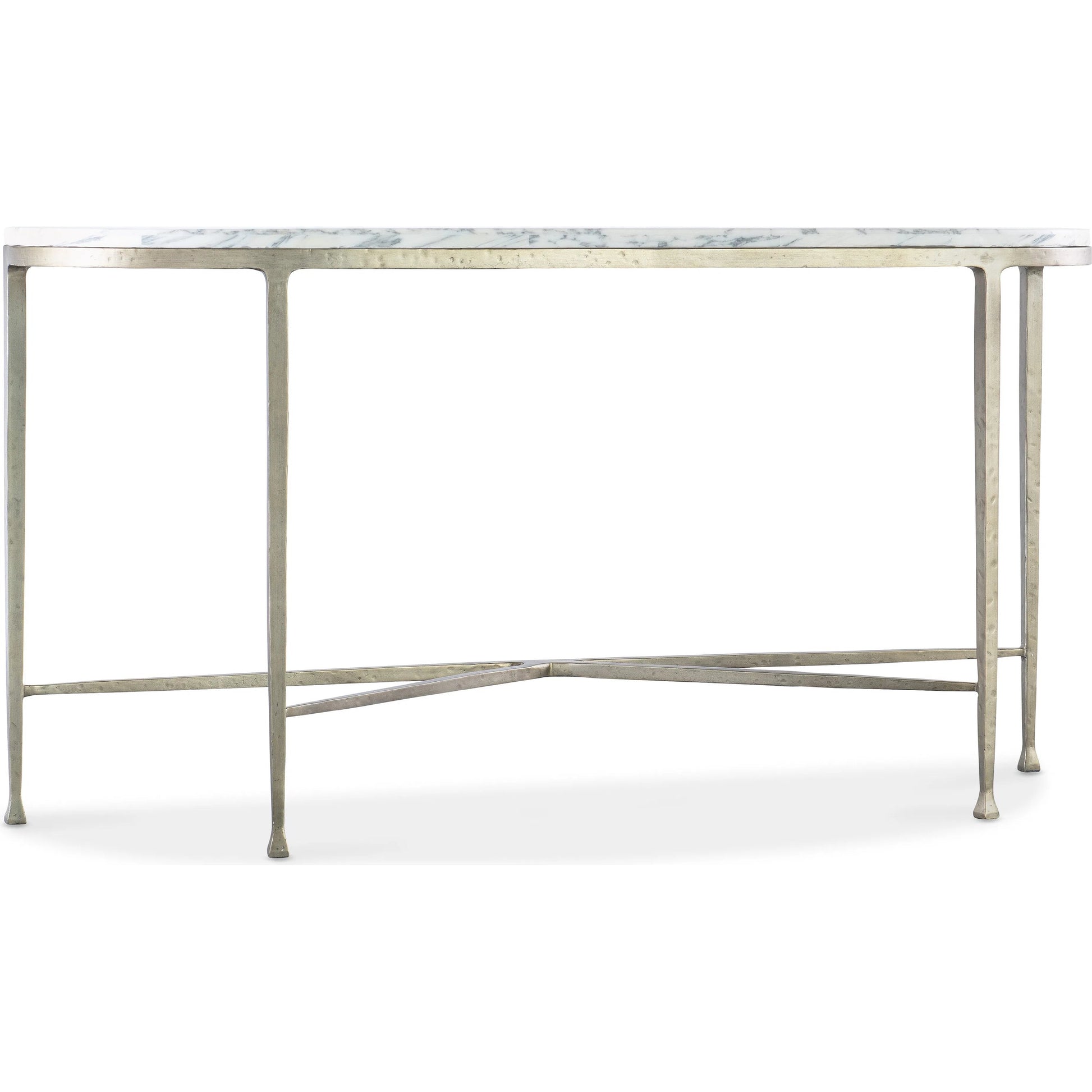 Jules Console Table by Hooker Furniture in champagne. Made from unique in a modern style.