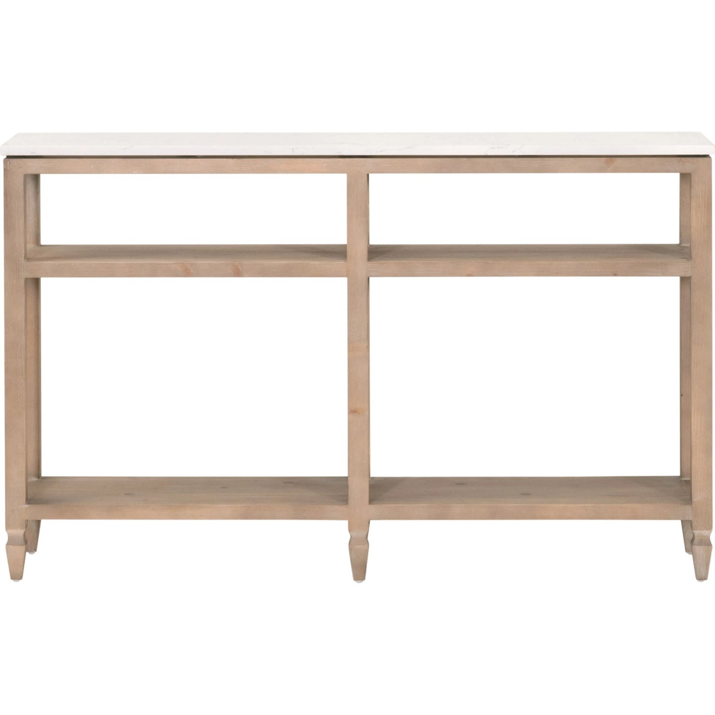 009 SI-2249309 | Additional Silo | Emerie Narrow Console Table by Essentials For Living. Made from solid pine wood, solid quartz in a modern style.