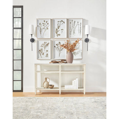 Emerie Narrow Console Table by Essentials For Living. Made from solid pine wood, solid quartz in a modern style.