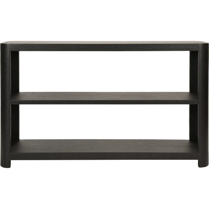 Emery Three Tier Console by Worlds Away. Made from solid wood, mdf in a modern style.