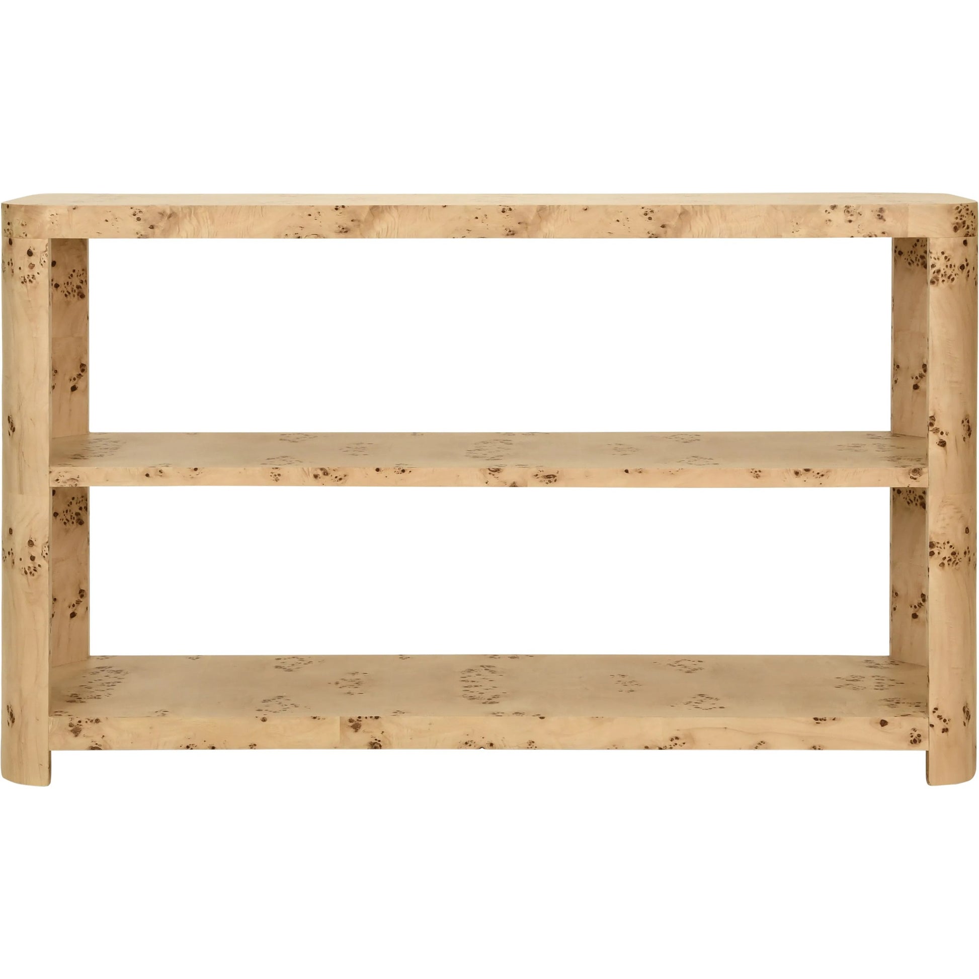 Emery Three Tier Console by Worlds Away. Made from solid wood, mdf in a modern style.