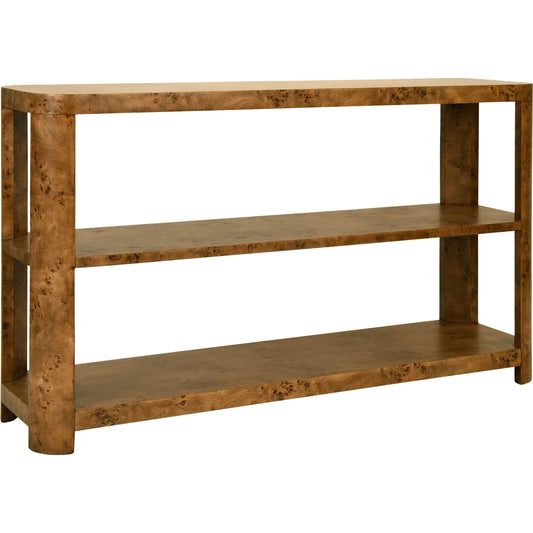 Emery Three Tier Console by Worlds Away. Made from solid wood, mdf in a modern style.