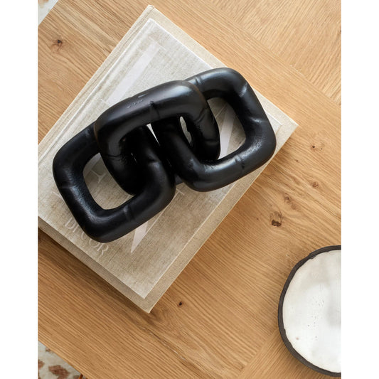 Sherman Decorative Sculpture - 540661 by Surya. Made from aluminum in a modern style.