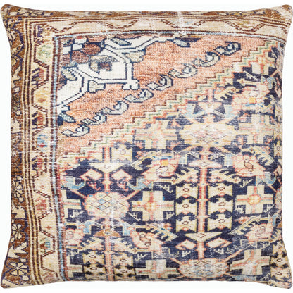 Emily Jean Pillow - 534245 by Livabliss in pearl, ash, off-white, eggplant, prairie dust, khaki, tan. Made from polyester in a traditional style.