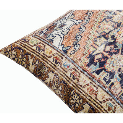 Emily Jean Pillow - 534245 by Livabliss in pearl, ash, off-white, eggplant, prairie dust, khaki, tan. Made from polyester in a traditional style.