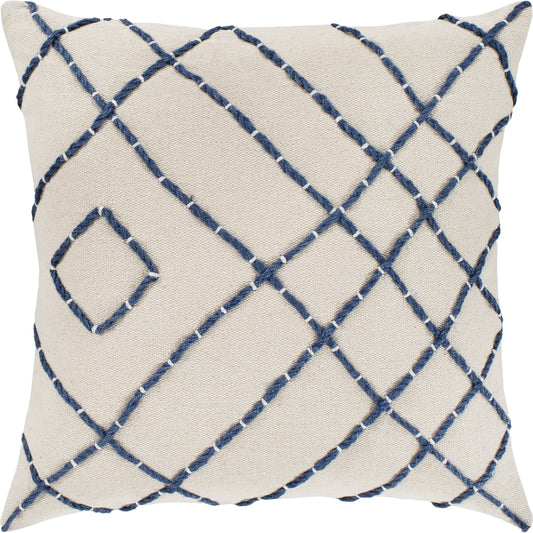 Emilio Pillow - 34215 by Livabliss. Made from 100% cotton in a modern style.