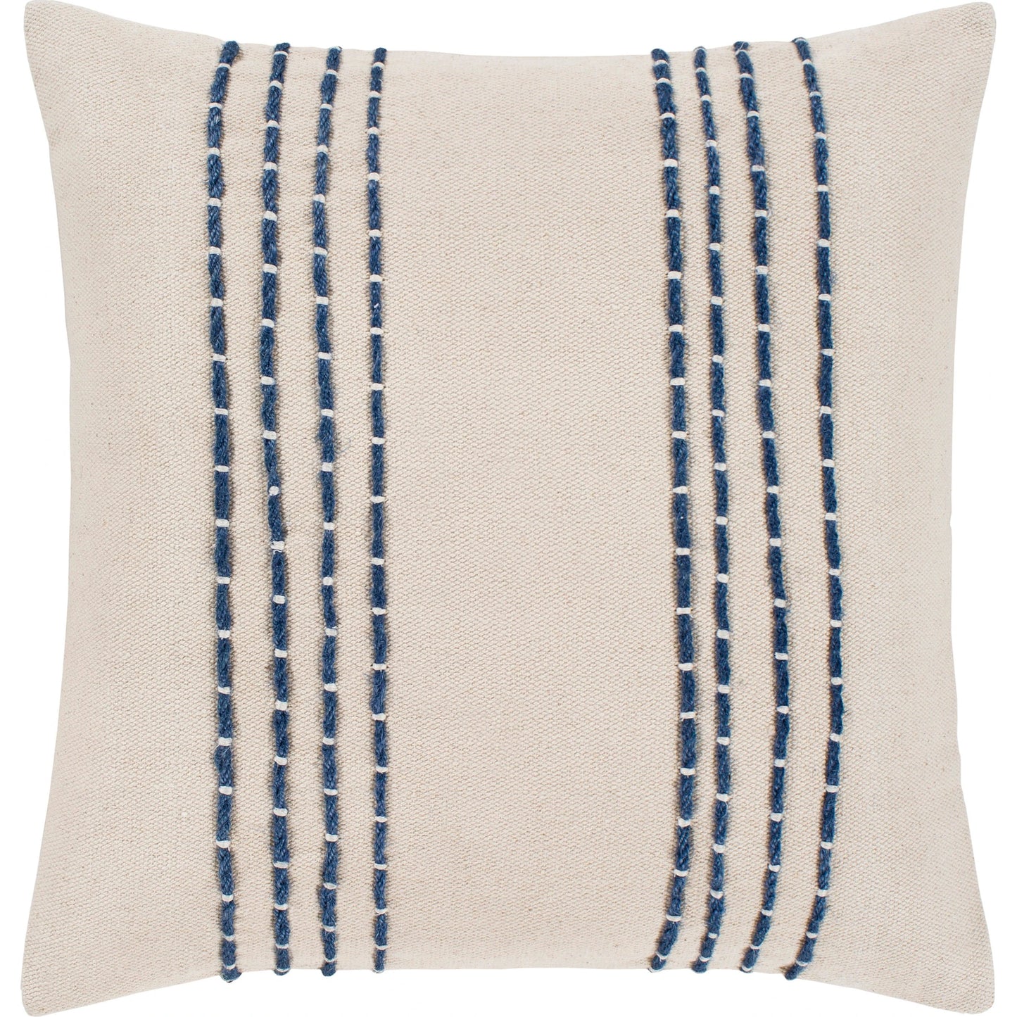 001 S-347778,S-347779,S-347780,S-347781,S-347782,S-347783 | Primary Silo | Emilio Pillow - 33955 by Surya in cream, khaki, navy. Made from 100% cotton in a modern style.