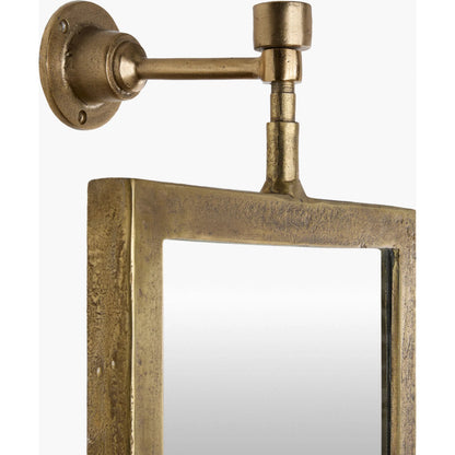 Emmeline Full Length Mirror by Surya in gold. Made from aluminum in a transitional style.