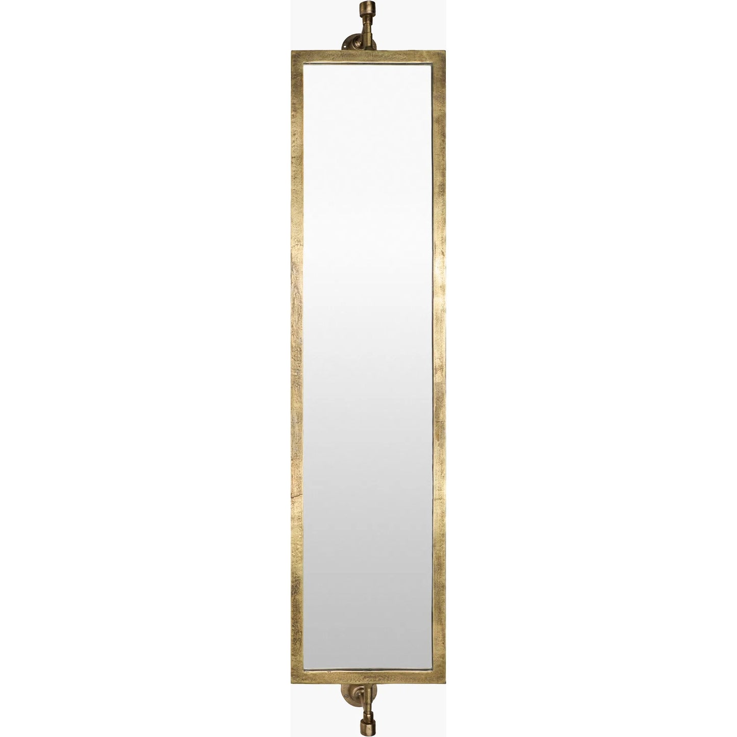 001 SI-2258966 | Primary Silo | Emmeline Full Length Mirror by Surya in gold. Made from aluminum in a transitional style.