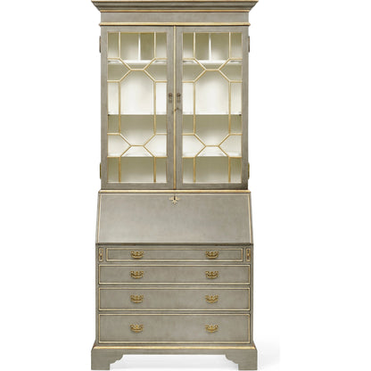 Buckingham Georgian Mahogany Secretary by Jonathan Charles. Made from unique in a cottage & farmhouse style.