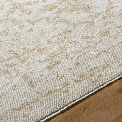 Emory EMO-2300 Rug by Livabliss in cream, tan, ivory, light gray. Made from polyester in a unique style.